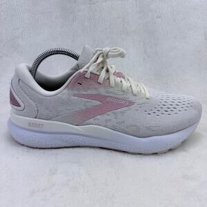 Brooks Ghost 16 Womens Running Shoes Coconut Zephyr White Size 9.5 Neutral